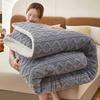 WTEMPO Складные одеяла из овечьей шерсти Теплые Двусторонние Плюшевые Толстые Зимние Одеяла Однотонные Домашние Кроватные и Студенческие Общежития Двуспальные и Односпальные Матрасы