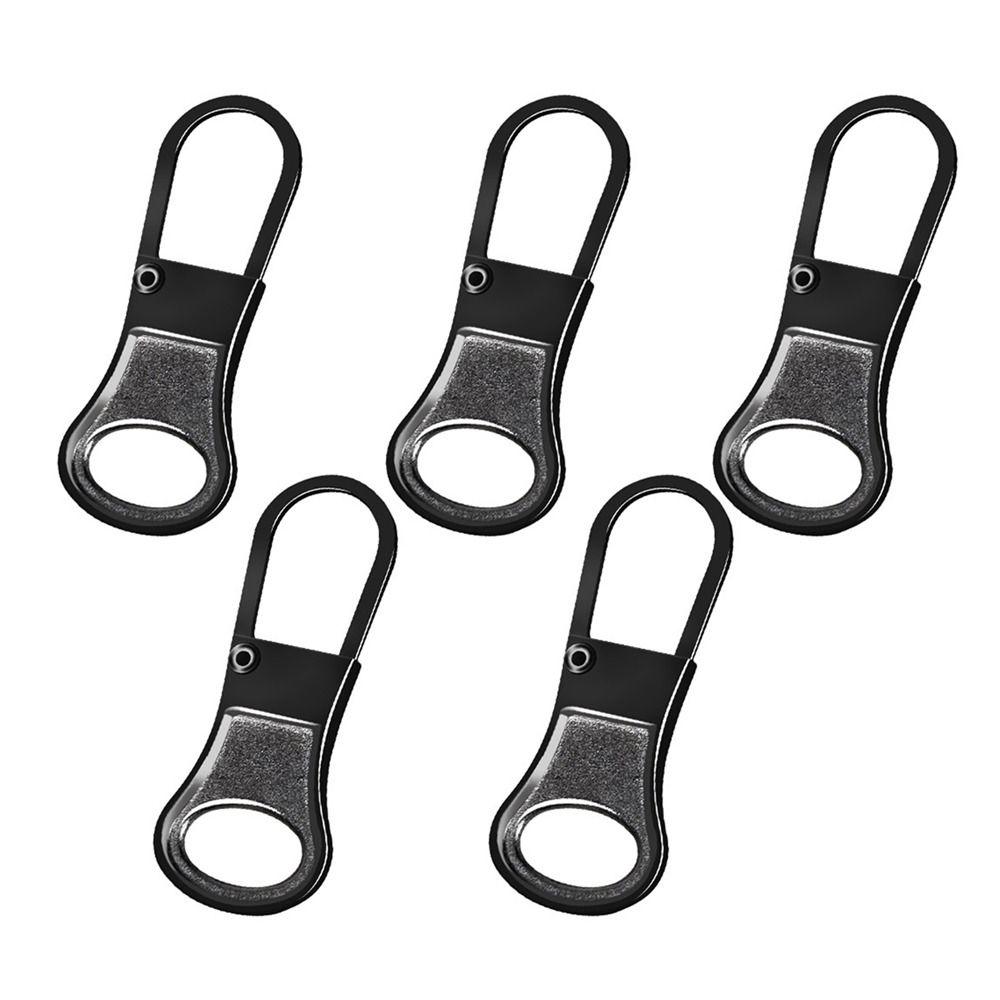 5PCS Detachable Zipper Head DIY Sewing Replacement Tab Zipper New Sewing Accessories Clothing Bag