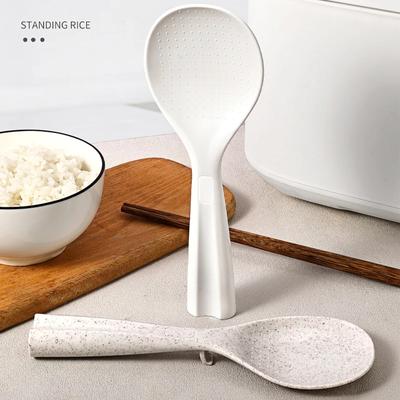 1/3 шт. антипригарная пластиковая ложка для риса, стоящая гладильная ложка, термостойкая ложка, прочные новые кухонные гаджеты