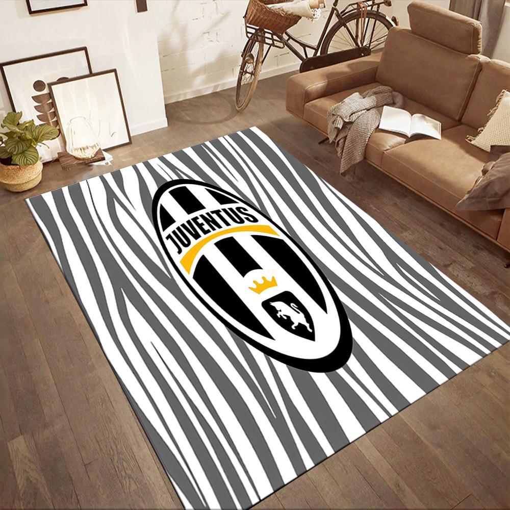Juventus Floor Rug Office Rug Suitable For Balcony Dining Room Foyer Bedrooms Antislip Rug Anime Office Decor