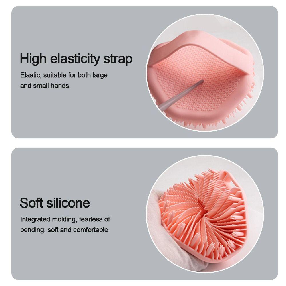 Face Body Shower Cleansing Brush Gentle Exfoliating Massage Bath Brush  For All Kinds Of Skin