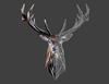 GLASS CUTTING BOARD 52X40 DEER