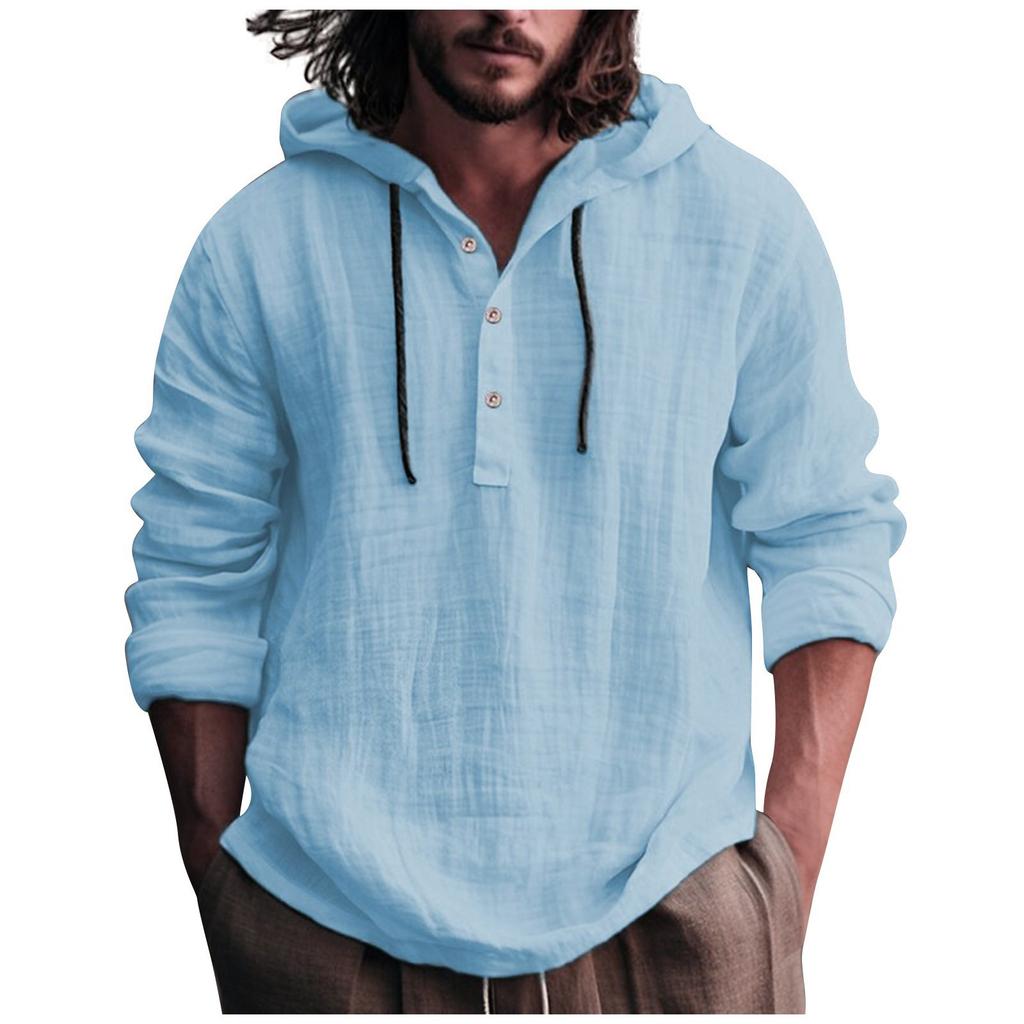 Мужская летняя новая свободная рубашка с длинным рукавом с принтом, кардиган, пляжная рубашка