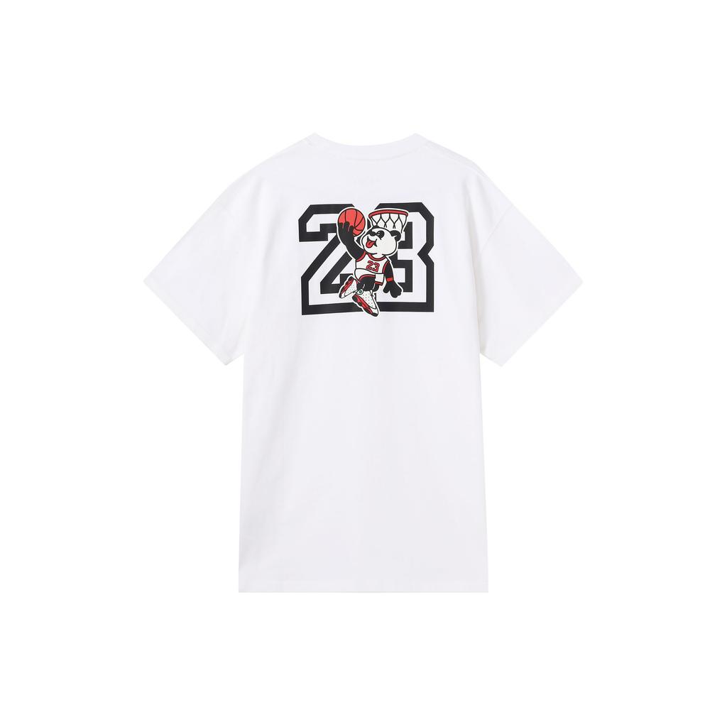 Jordan Мужская белая футболка с пандой DD0200-100