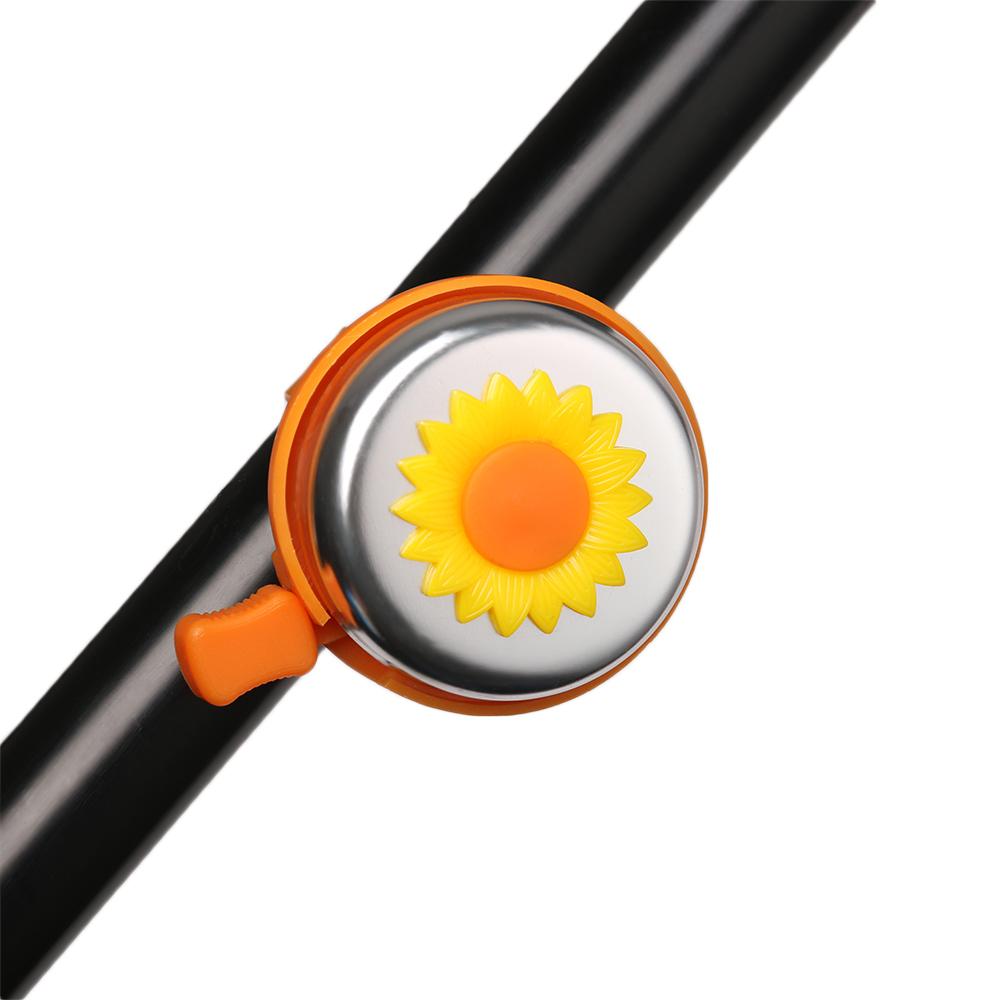 Flower Multi-color Horn Sound Alarm Safety Bike Bell Outdoor Protective Cycling Bicycle Handlebar