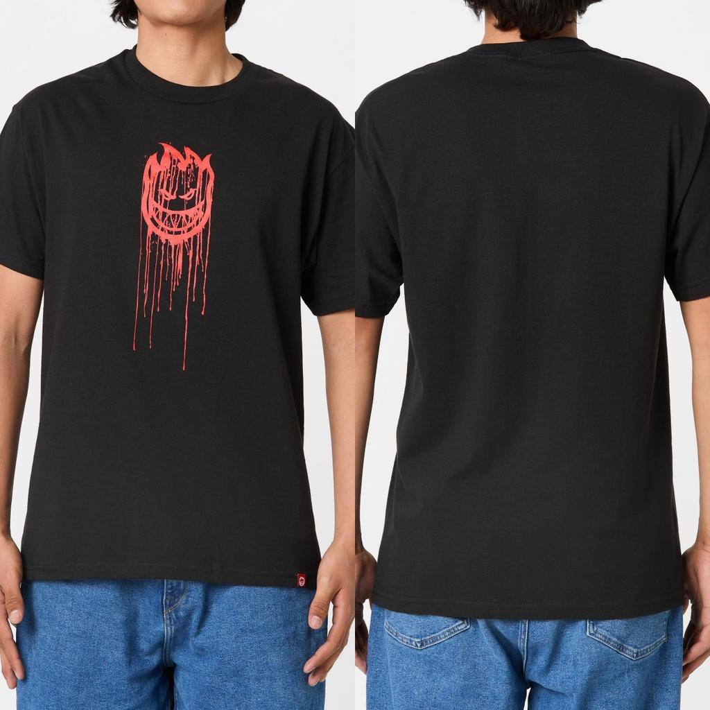 Summer Spit Outdoor Fire Graphic Cotton Tshirt Unisex Summer Short Sleeve Fashion Brand Tee Luxury Casual Vintage Tees