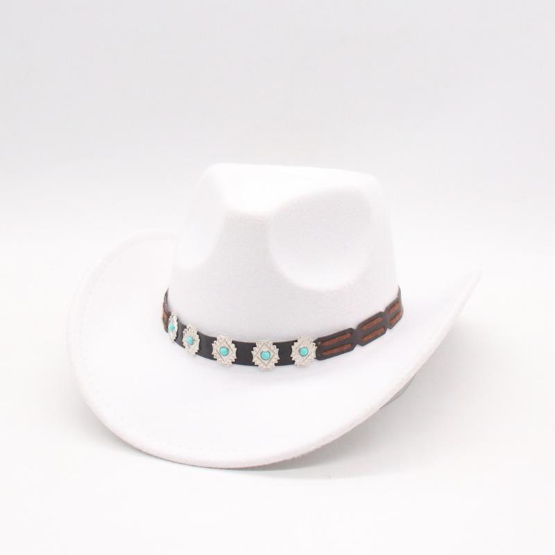 Vintage Ethnic Style British Panama Hat Hat With Hat Ring Clothing Hat Peach Heart Top Jazz Hat