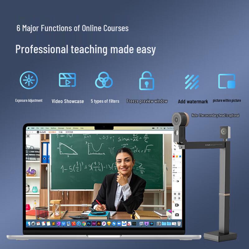CZUR Fancy S+ Dual Camera Document Camera CN plug (adapter included)