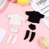 Shorts Socks Doll Underwear T-shirt OB11 Striped Tops DIY Toy Ob11 Doll Clothes  Boy Girl Gift