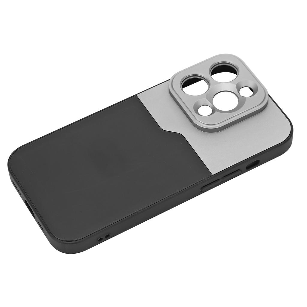 Чехол для телефона для iPhone 14 Pro Противоударная задняя крышка телефона со встроенным резьбовым креплением для объектива 17 мм