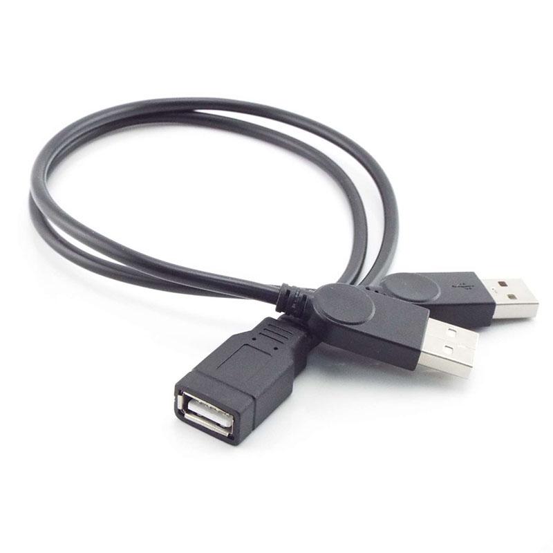 USB 2.0 3.0 A «мама» на двойной USB «папа» 2 двойной USB 2.0 источник питания «папа» «мама» разветвитель удлинительный кабель для зарядки принтеров ПК