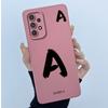 For Samsung Galaxy A33 A53 A73 5G 2022 Cover Case Initial Letter Silicone Soft Phone Bumper for Samsung SM-A336B A536B Casing