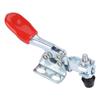 5 Pcs Silver Toggle Clamp Antislip Handle Vertical Type Clamp Quick Horizontal Clamp  Hand Tool Use