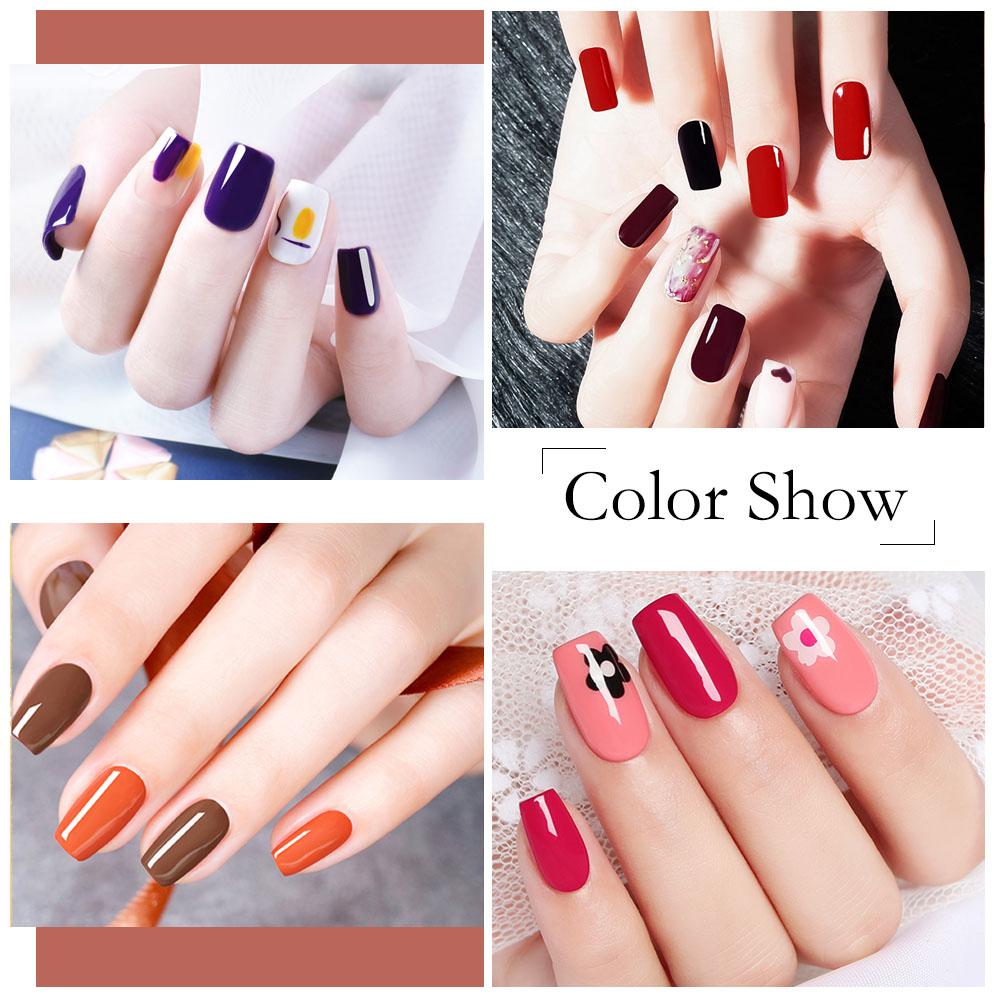 PHOENIXY 6 шт./лот набор гель-лаков разных цветов набор лаков для ногтей для маникюра DIY нейл-арта салона красоты