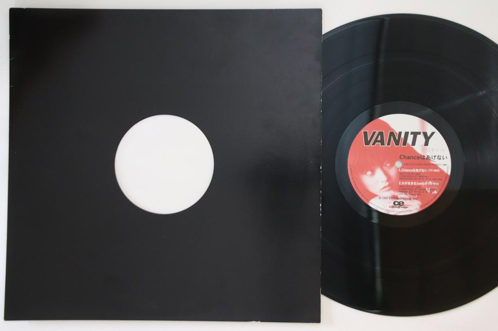 12inch Record VANITY - Chance ha agenai CTJT6040 CUTTING EDGE 1997 Japan Japanese Pop/Rock Used