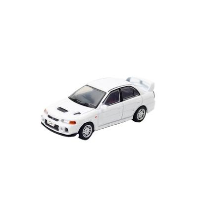 1/64 Mitsubishi Lancer Evolution IV EVO 4 Миниатюрная Гоночная Игрушечная Машинка Транспортное Средство Литой Металлический Транспорт Модель Коллекция Подарок