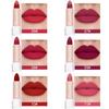 Velvet Lipstick 15 Colors Lip Gloss Matte Moisturizing Waterproof Lipstick Highly Pigmented Non-stick Cup Lip Glaze Lip Makeup for Women
