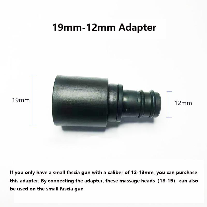 Various Styles of Fascia Gun Massage Head 19mm Caliber Universal Type