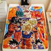 Dragon Ball pattern Flannel Blanket, High quality Comfortable for All Seasons, Home Decor, Warmth and Comfort, Perfect for Gifts.