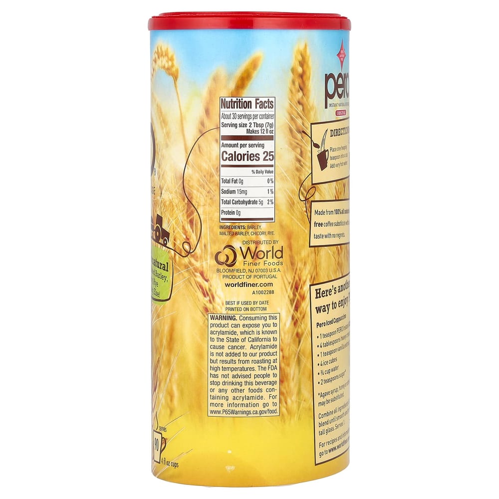 IHerb Pero Напиток растворимый без кофеина Оригинальный 200 г (7oz)