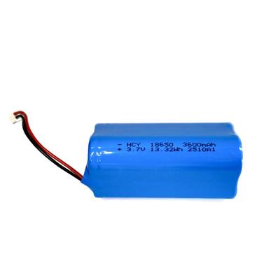 Высокоемкий литиевый аккумулятор Power Bank 18650 3,7 В с проводами