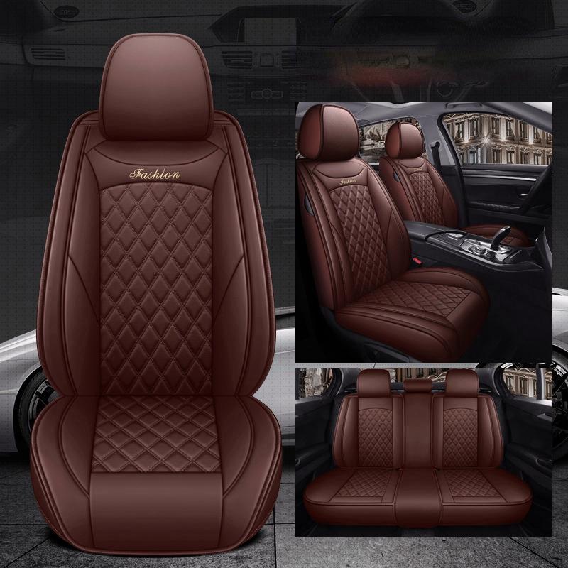 Высококачественные чехлы на автомобильные сиденья из искусственной кожи, подушка для сиденья спереди и сзади, разделенная защита скамейки, универсальная, подходит для авто, грузовика, фургона, внедорожника