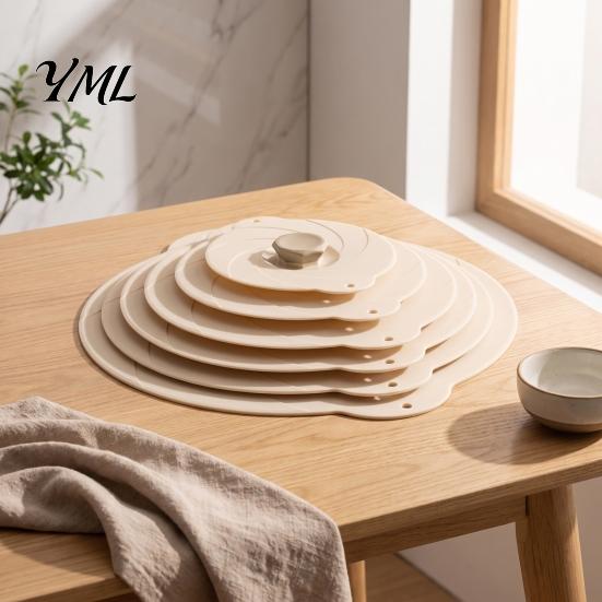 Multi Functional Sealing Lids for Home Kitchen Universal Silicone Bowl Lid, Microwave Splatter Cover, Flexible Food Grade Washable Dishwasher