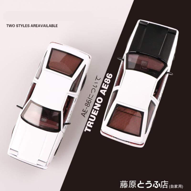 1/20 Кино Автомобиль INITIAL D Toyota AE86 Сплав Модель Автомобиля Литье под Давлением и Игрушечные Транспортные Средства Металлическая Модель Автомобиля Симуляция Звук Свет Игрушка Подарок