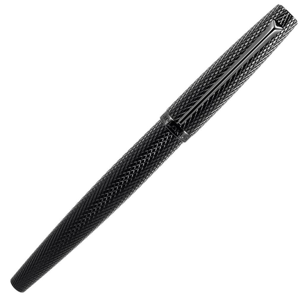 Diplomat Viper Guilloche Fountain Black Pen,