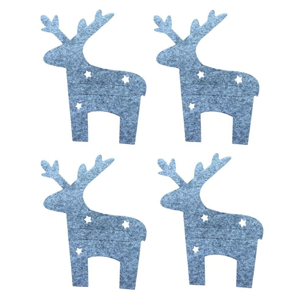 Карманная сумка для столовых приборов для рождественской елки, украшения для стола, органайзер для посуды, рождественский нож, держатель для вилки