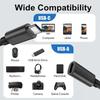 Кабель-удлинитель USB C Быстрая зарядка Кабели для передачи данных Type-C Папа-Мама Удлинительный шнур Разъем для зарядного устройства для ноутбуков Планшетов