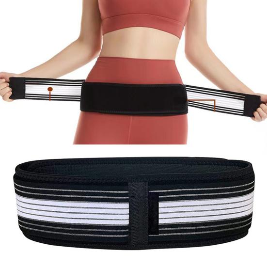 Женский и мужской поддерживающий бандаж для нижней части спины, дышащий пояс для пояснично-крестцового радикулита, послеродовой коррекция таза, поддерживающий пояс для облегчения боли, поддерживающий пояс для суставов SI, бандаж для поддержки суставов