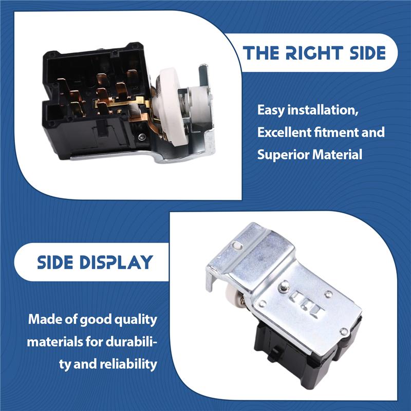 A58X-New 9 Terminal Headlight Switch For Ford Ranger F-Series Pickup Truck E7TZ11654A