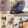 KangZuo Luxury Zero Gravity SL Rail Full-Body Massage Chair