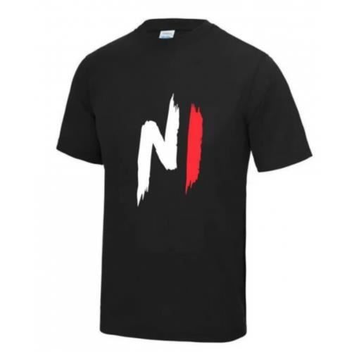 Tee shirt - NPZ - Ninho - Manches courtes - 100% coton - Noir