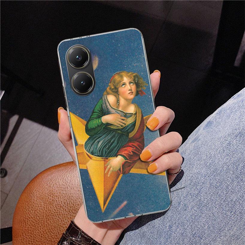 Rock The Smashing Pumpkins Phone Case For Xiaomi Poco X7 X6 X5 Pro F7 Ultra Redmi 15C 15 13C 13 12C 12 10 10A 10C 9 9A 9C 9T Cov