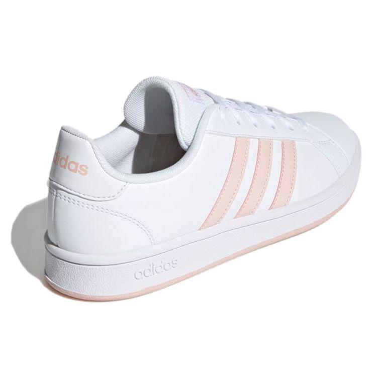 adidas Grand Court Base White Vapor Pink Женские кроссовки Cloud-White GV7163