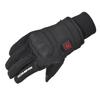 Komine Motorcycle Gloves 12V Protect XL EK-216 E-Gloves, Black,
