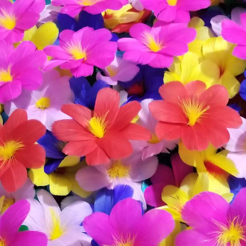 Рукав-цветок Карате Реквизит: Шелковый шарф превращается в цветы из перьев в виде солнечного взрыва (Версия 6)