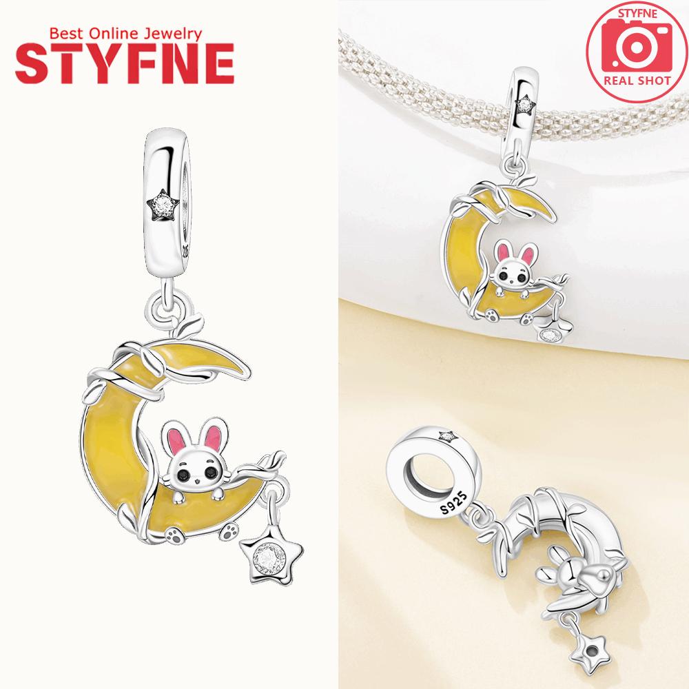 Animal Series Charms 925 Silver Donkey Koala Elephant Cute Little Mouse Beads Pendant Fit Diy Bracelet Fashion Jewelry