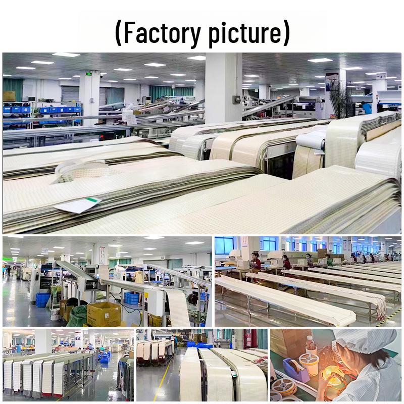 220V LED Self-Adhesive Linear Light Strip, 2835 Soft Light for Troughs and Counters, Driver-Free.