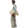 Fear of God Essentials Свободные вельветовые брюки SS23 с логотипом-печатью Мужские Низ FOG-SS23-018