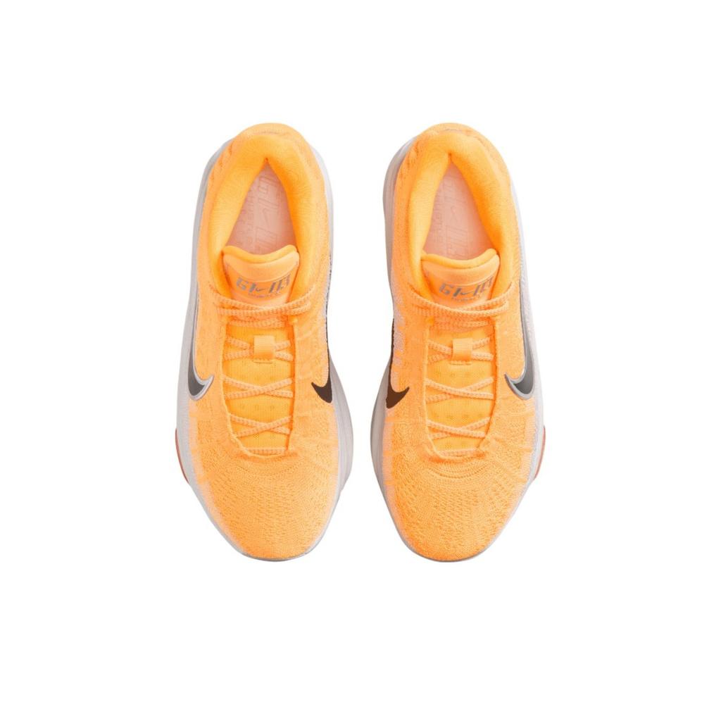 Nike Кроссовки унисекс Air Zoom GT Hustle 3 Laser Orange Металлик-серебристый Бледно-серый Черный FV5953-800