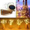 1PC 1.5M Solar Cork Wine Bottle Stopper Copper Wire String Lights  Lamps