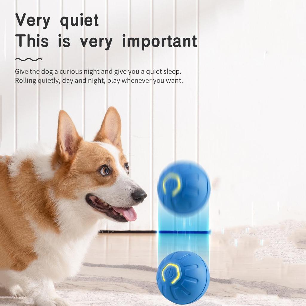 Умные игрушки для собак, интерактивный мяч, автоматический, вращающийся на 360°, вращающийся мяч, мяч для собак и кошек, игрушки для домашних животных, игры в помещении