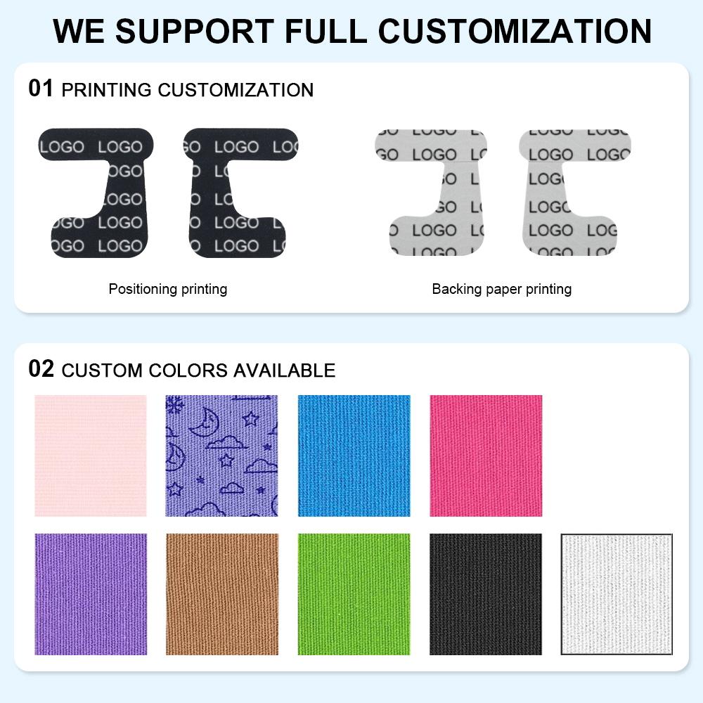 10Pcs/Bag Ultra-thin Self-adhesive Thumb Muscle Tape Elastic Fabric Finger Patch Sports Protection Thumb Support