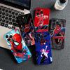 Чехол для телефона Человек-паук Spider Marvel Man для Apple iPhone 17 16 Plus 13 12 Pro Max Mini X XR ProMax 16E 15+ 16Plus Air Case