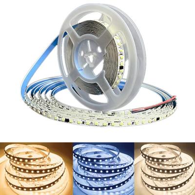 Светодиодная лента 120 светодиодов/м 2835 AC220V Домашняя лента Высокая яркость Ледяной синий Зеленый Желтый Розовый Гибкая и разрезаемая Мягкая световая полоса