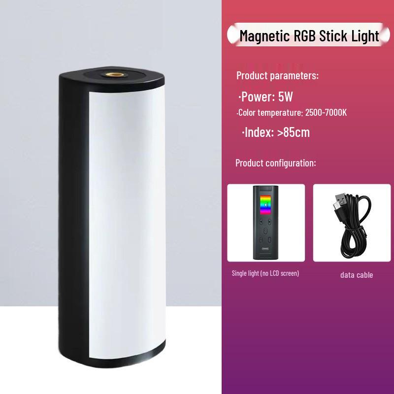 Портативная RGB светодиодная палка для заполняющего света для фотографии