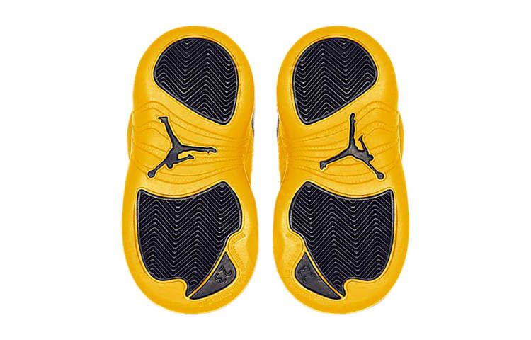 Jordan 12 Ретро Черный Университетский Золотой TD 850000-070